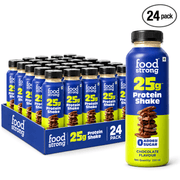Foodstrong 25g Ready to Drink Protein Shake I Chocolate | Pack of 24