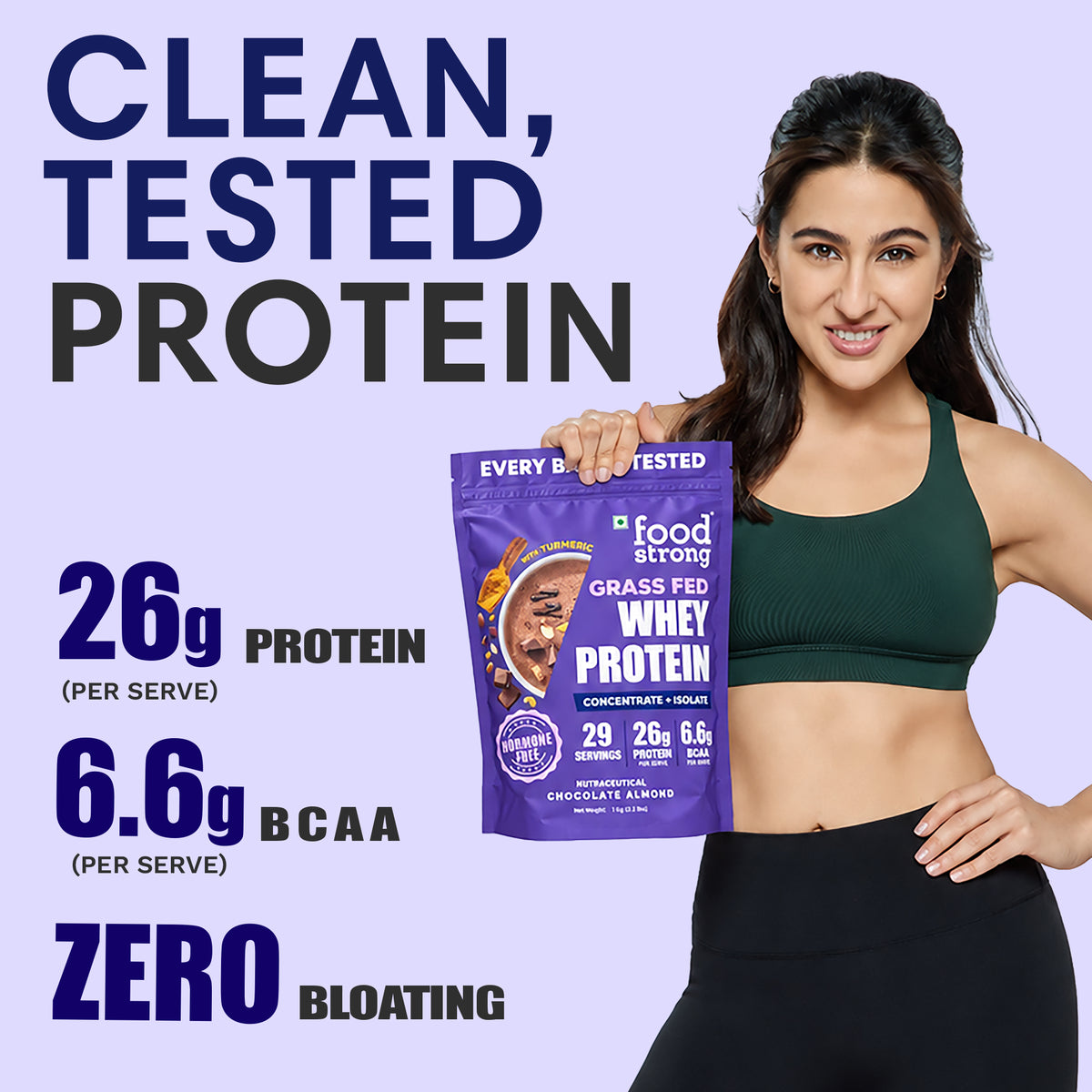 Whey Protein | Chocolate Almond 1 Kg