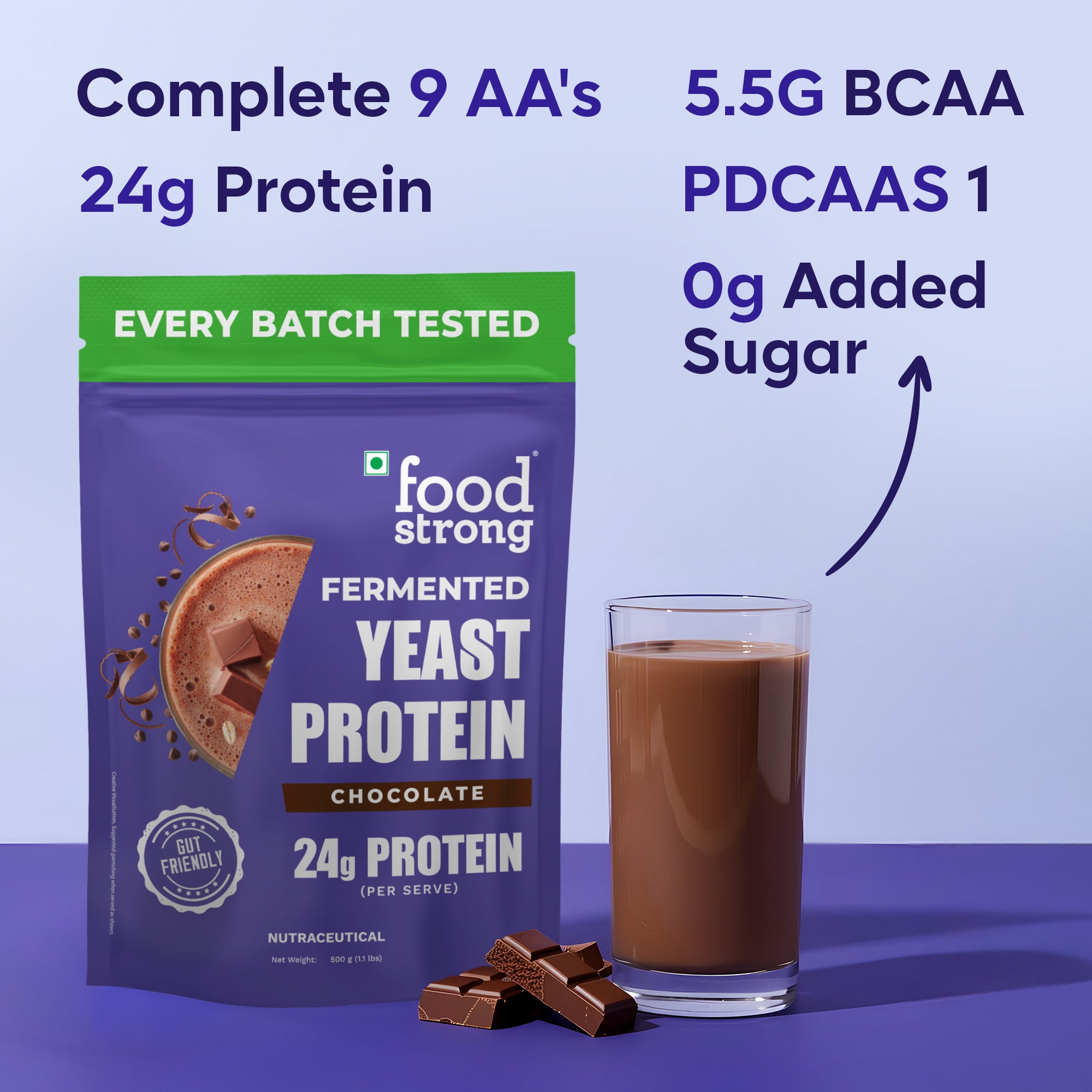 Yeast Protein | Chocolate 500G