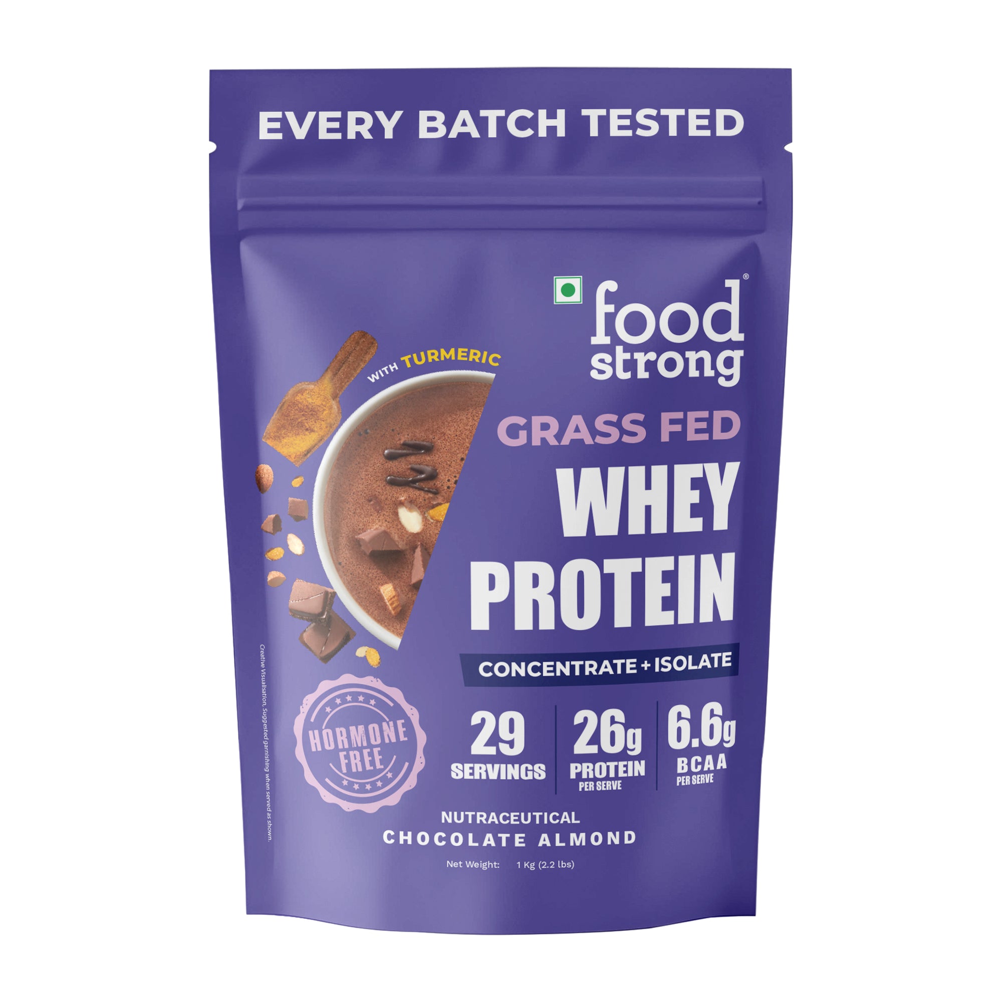 Whey Protein | Chocolate Almond 1 Kg