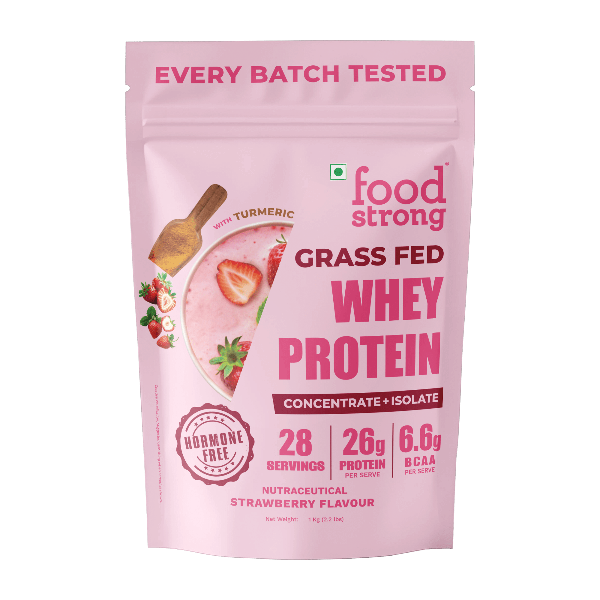 Whey Protein | Strawberry 1 Kg