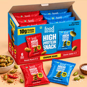 High Protein Edamame Snack | Classic Salted + Masala Munch | Pack of 6