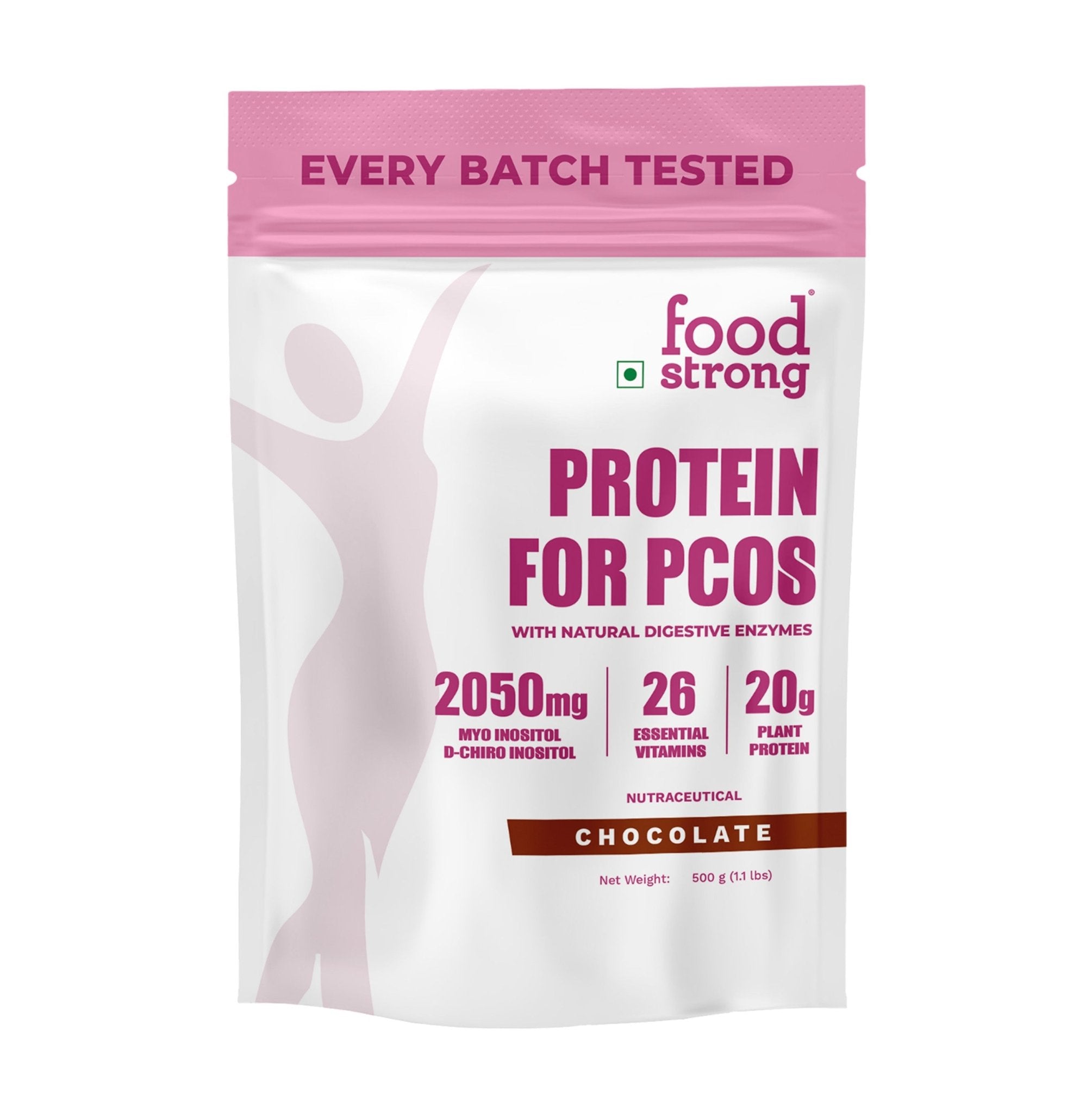 PCOS Plant Protein | Chocolate 500G
