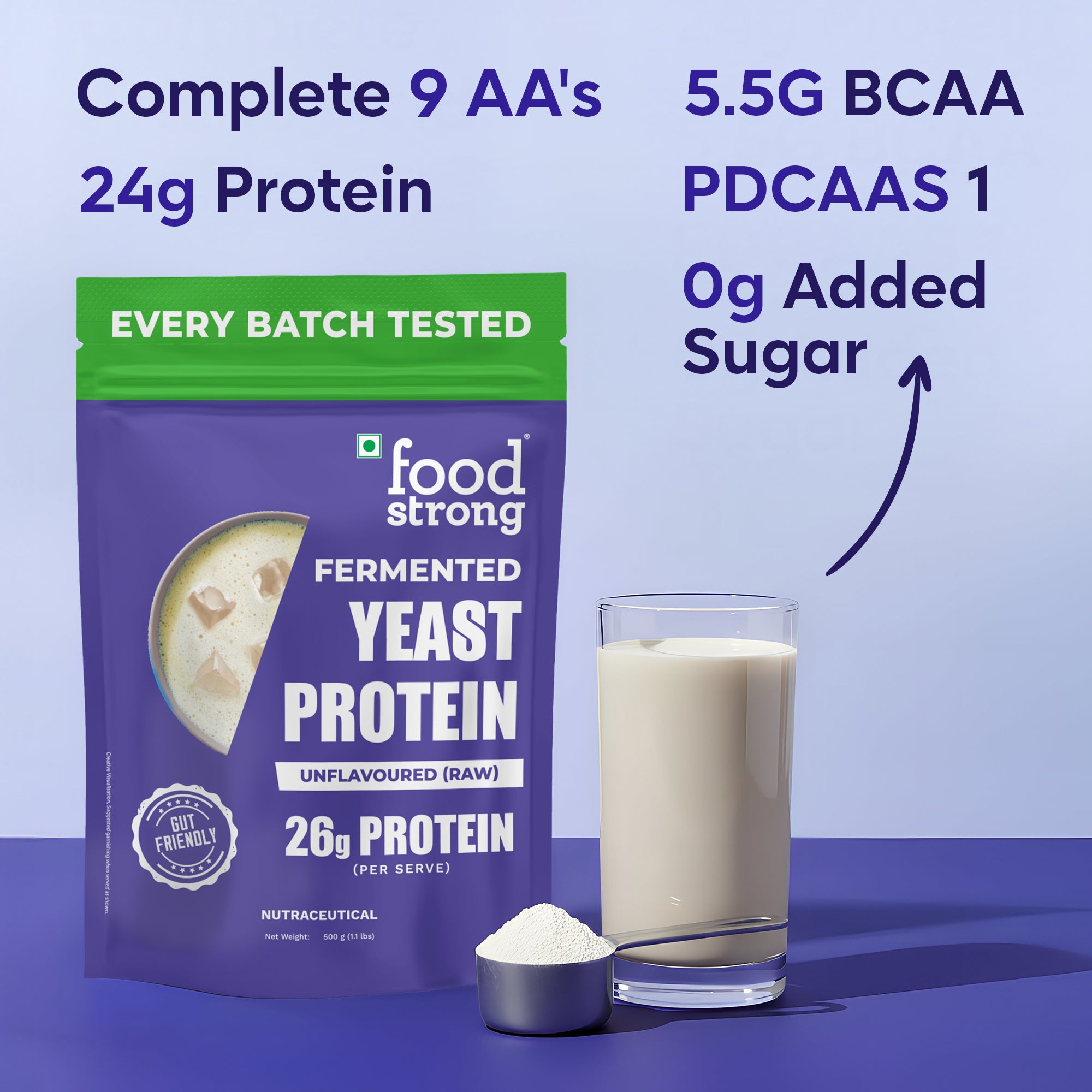 Yeast Protein | Raw 500G