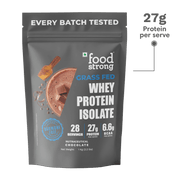 Foodstrong Whey Protein Isolate, Chocolate 1 Kg front pack
