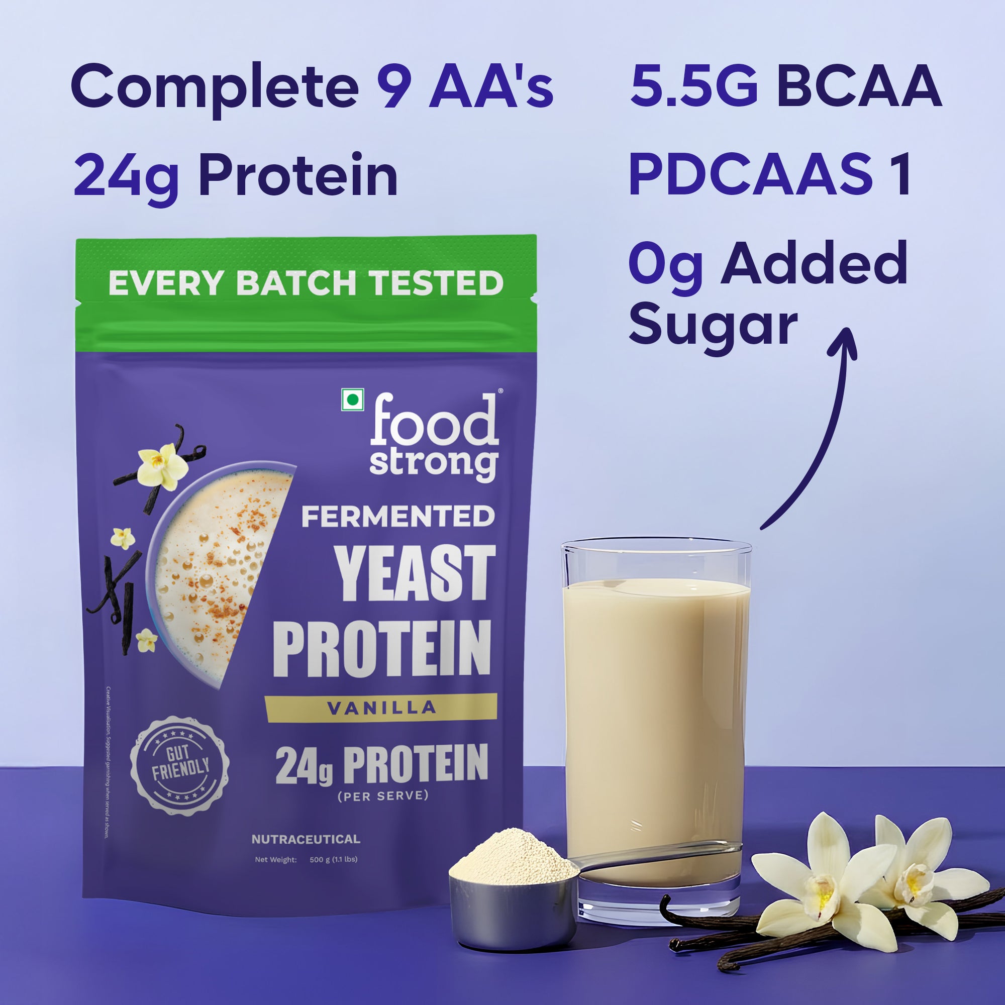 Yeast Protein | Vanilla 500G